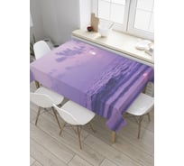 Прямоугольная скатерть JoyArty Морской вечер из сатена tc_10268_120x145