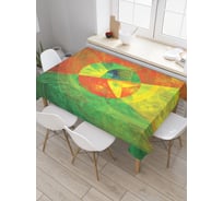 Прямоугольная скатерть JoyArty Призрачная фантазия из сатена tc_19293_120x145