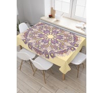 Прямоугольная скатерть JoyArty Солнечный круг из сатена tc_21181_120x145