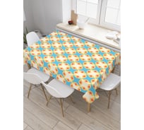 Прямоугольная скатерть JoyArty Геометрический калейдоскоп из сатена tc_28665_120x145