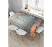 Прямоугольная скатерть JoyArty Дождевые леса из сатена tc_4539_120x145