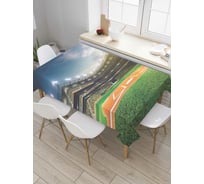 Прямоугольная скатерть JoyArty Полный стадион из сатена tc_8228_120x145