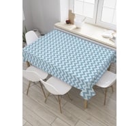 Прямоугольная скатерть JoyArty Сплошной зигзаг из сатена tc_28749_120x145