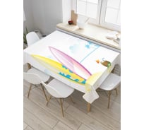 Прямоугольная скатерть JoyArty Выбери свой серф из сатена tc_9694_120x145