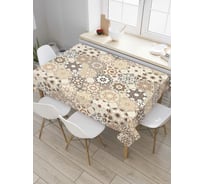 Прямоугольная скатерть JoyArty Восточный орнамент из сатена tc_59210_120x145