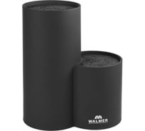 Двойная подставка для ножей Walmer 19x11x22 см, черная W08002401