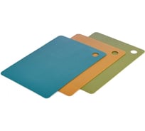 Набор гибких разделочных досок Walmer Eco Flex 3 шт, 33x24x0.15 см, разноцветные W21073303
