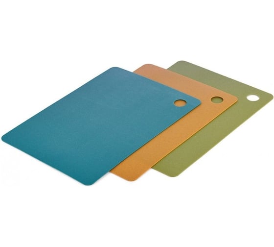 Набор гибких разделочных досок Walmer Eco Flex 3 шт, 33x24x0.15 см, разноцветные W21073303