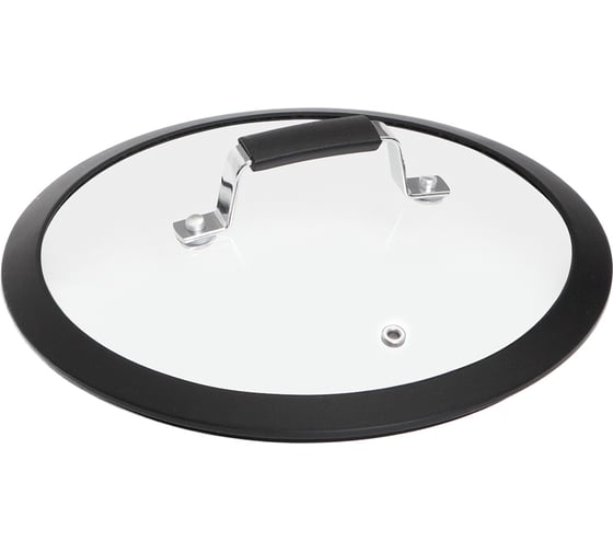 Стеклянная крышка NADOBA LOTA с силиконовым ободом, 24 см, 751413 1