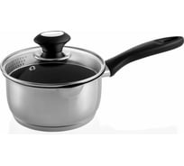 Ковш Tescoma PRESTO с антипригарным покрытием и крышкой, диаметр 16 cм, 1.5 л 728716