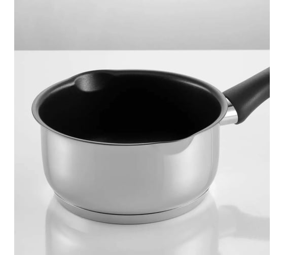 Ковш Tescoma PRESTO с антипригарным покрытием и крышкой, диаметр 16 cм, 1.5 л 728716