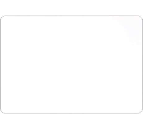 Разделочная доска Viatto SZ5035white 500х350х18 мм, белая 160802