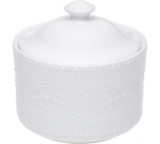 Сахарница Walmer Vivien 9.7x9.7x10 см, фарфор W07250010 1