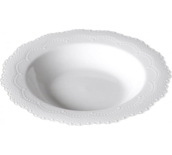 Суповая тарелка Walmer Vivien 22 см, фарфор W07230022