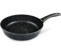 Сковорода Нева Металл Посуда Готовить легко stone 22 см несъемная ручка GL2122