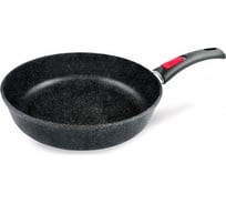 Сковорода Нева Металл Посуда 28 см литая индукция гранит съемная ручка L18028i