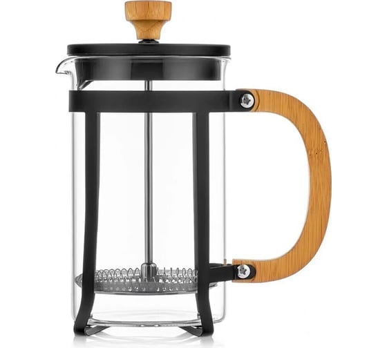 Френч-пресс Walmer Bamboo Black 600 мл W37000714 1