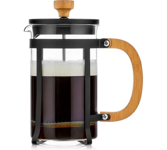Френч-пресс Walmer Bamboo Black 600 мл W37000714