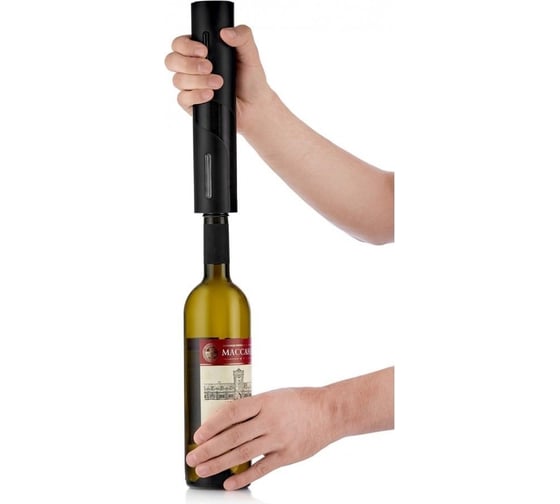 Штопор на батарейках Walmer WINE TIME с ножом для удаления фольги W37000858