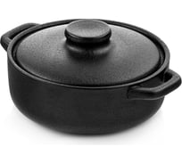 Форма для запекания Walmer IRON-BLACK с крышкой, 600 мл W37000644