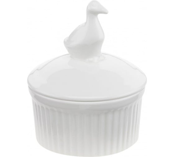 Горшочек для запекания Walmer Duck с крышкой, 9 см, фарфор W10330009 1