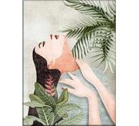 Модульная картина Fotooboikin на холсте, для интерьера, на стену 60x80 см kar-17