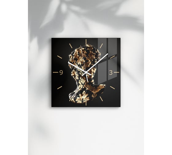Интерьерные настенные часы ARTABOSKO Люмьер 1 30x30 CH-03-01-01