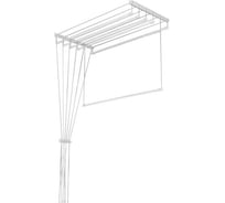 Сушилка для белья ЛакМет Лиана потолочная, 6 линий, 1.5 м 115552