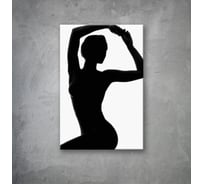 Картина на стекле ООО Оптион СИЛУЭТ 1 40x60 см 80485