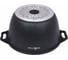 Кастрюля Kukmara Granit Ultra Induction 3 л со стеклянной крышкой, антипригарное покрытие blue кгги32а 2