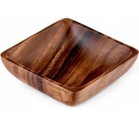 Квадратная миска Walmer ORGANIC, 15x15см W37000632