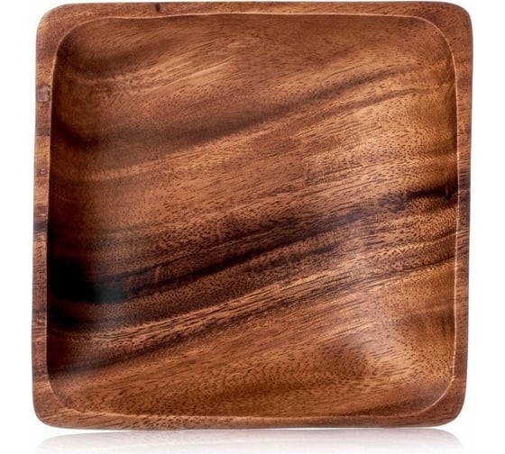 Квадратная миска Walmer ORGANIC, 15x15см W37000632
