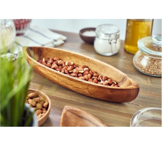Миска Walmer ORGANIC BOAT, 30x9см W37000919