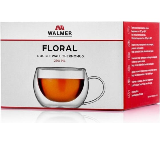 Термокружка Walmer FLORAL, 290мл W37000611