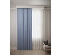 Штора Костромской текстиль Блэкаут 150x260 см, ангелит 00-00804266