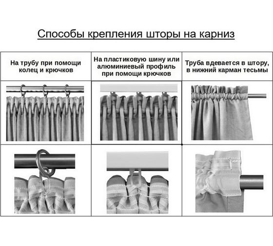 Штора Костромской текстиль Блэкаут 250x260 см, цвет синий 00-00804101