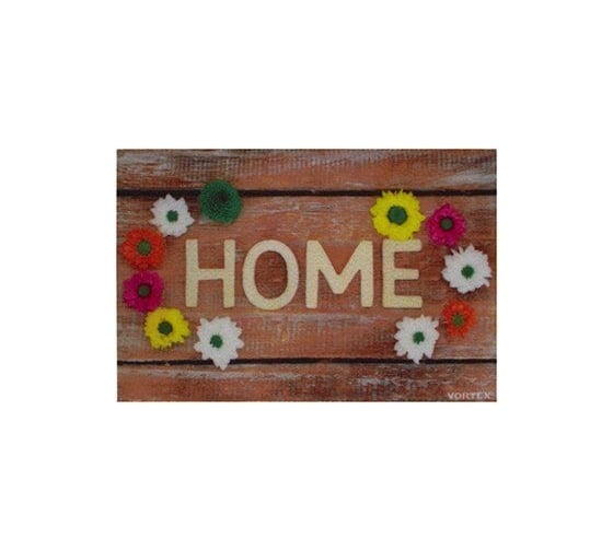 Влаговпитывающий коврик VORTEX Samba Home, цветочный вальс  40x60 см 24339 1