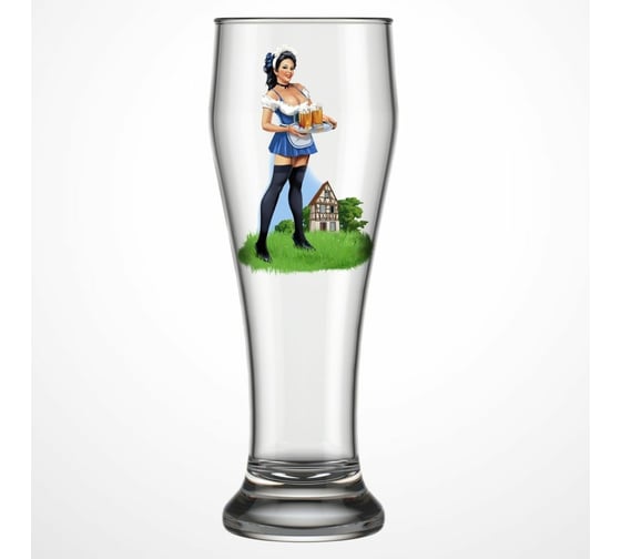 Пивной бокал Декостек Pinup beer 500 мл, подарочный ПС4664