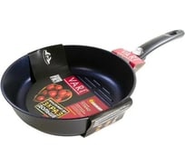 Сковорода-гриль VARI TITANO литая с антипригарным покрытием, диаметр 26 см, со съемной ручкой TN32226