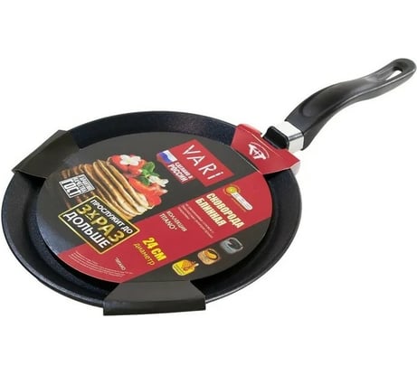 Блинная сковорода VARI TITANO литая с антипригарным покрытием, диаметр 24 см TN53124