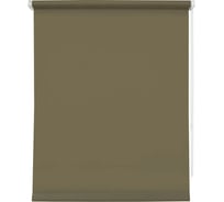 Рулонная штора УЮТ Плайн 80x175 см молочный шоколад 2089664