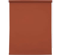 Рулонная штора УЮТ Плайн 80x175 см терракот 2089655
