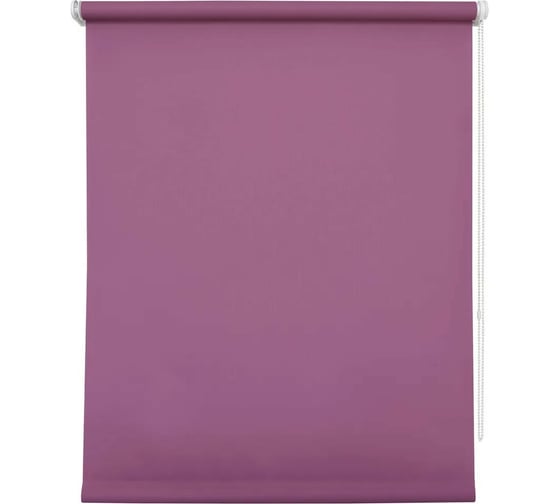 Рулонная штора УЮТ Плайн 43x175 см фиалка 2138689 1