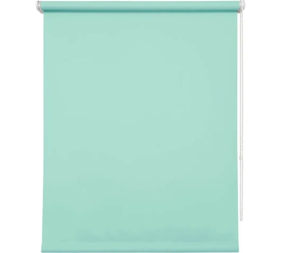 Рулонная штора УЮТ Плайн 80x175 см аквамарин 2119488 1
