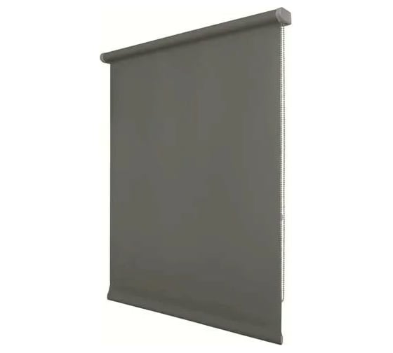 Рулонная штора УЮТ Плайн 78x175 см графит 2144513