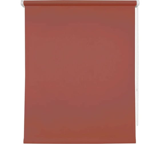 Рулонная штора УЮТ Плайн 48x175 см красный 2138751 1