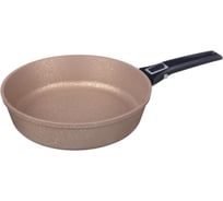 Сковорода Agness ПРЕМИУМ ЭКСЕЛЕНТ 28x7.5 см, корпус 5 мм, съемная ручка, индукционное дно 936-532