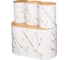 Хлебница Agness FANTASY 2 в 1 10 л, 34х18х20 см, банка для сыпучих продуктов, 1.3 л 790-237 1