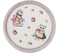 Сервировочный поднос Agness СОВУШКИ 33х2.1 см 898-024