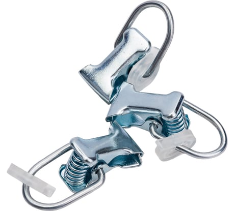 Зажим на струну Арт-Декор металл, оцинковка, 10 шт 4620748741032